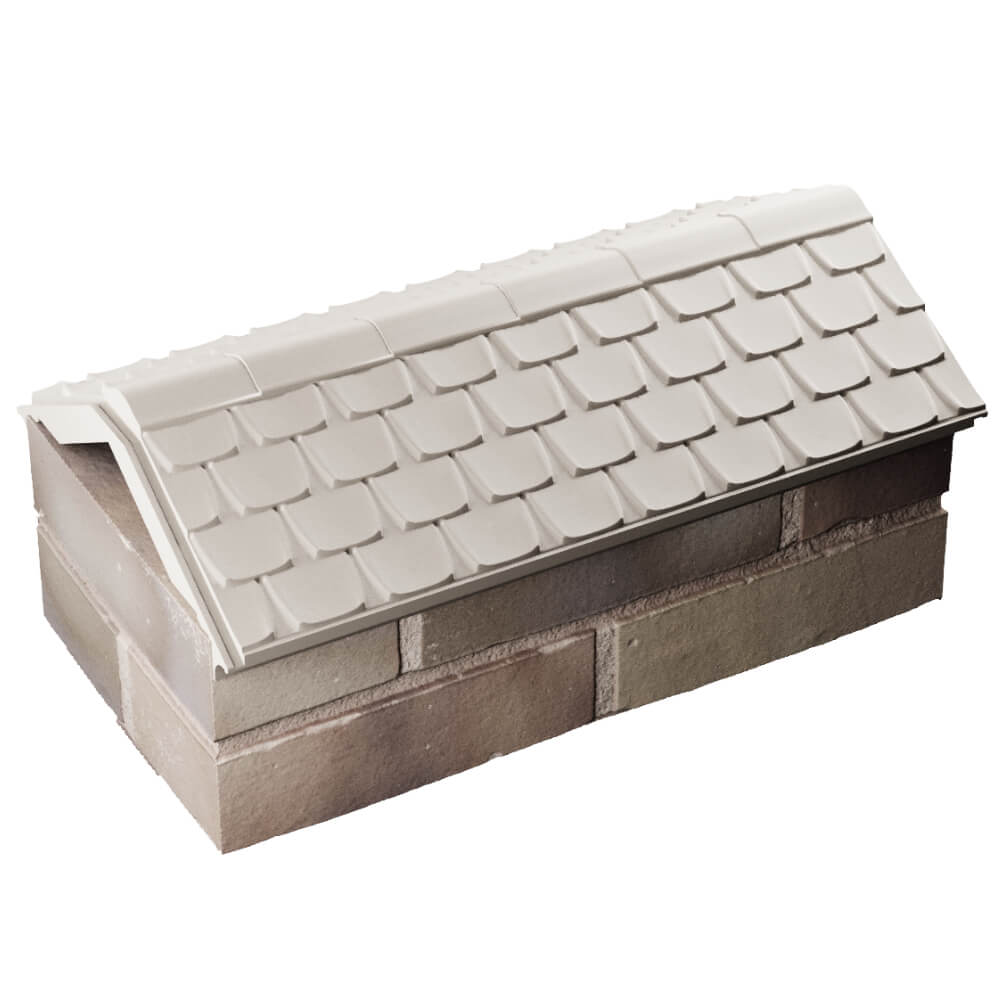 Парапет Zking Эльбрус Бежевый с посадкой на 1 кирпич (255мм) в Солнечногорске фото