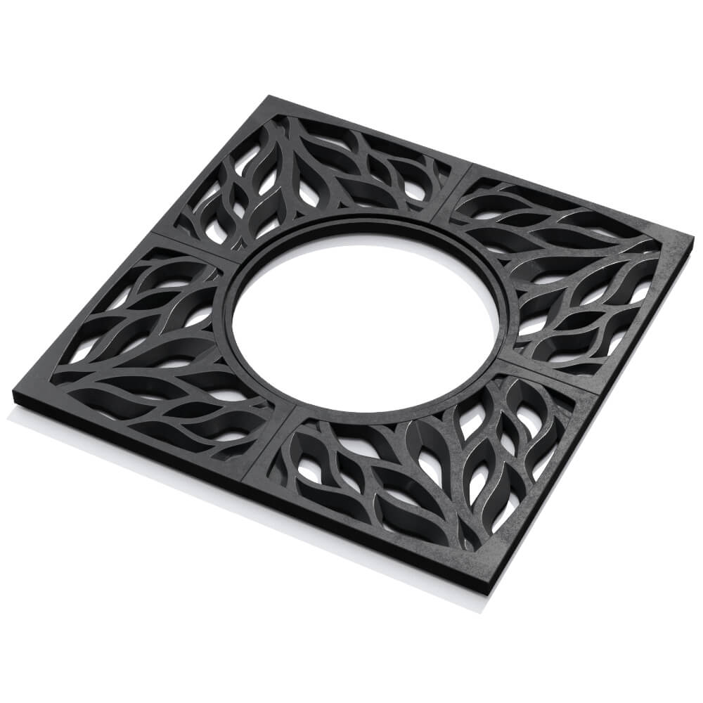 Приствольная решетка для дерева ZKING CRUST 1.2х1.2м Черная в Солнечногорске фото