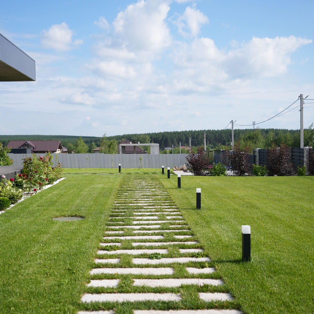 Шаговая плита STONE Светлая Галька 990х330х55мм в Солнечногорске фото