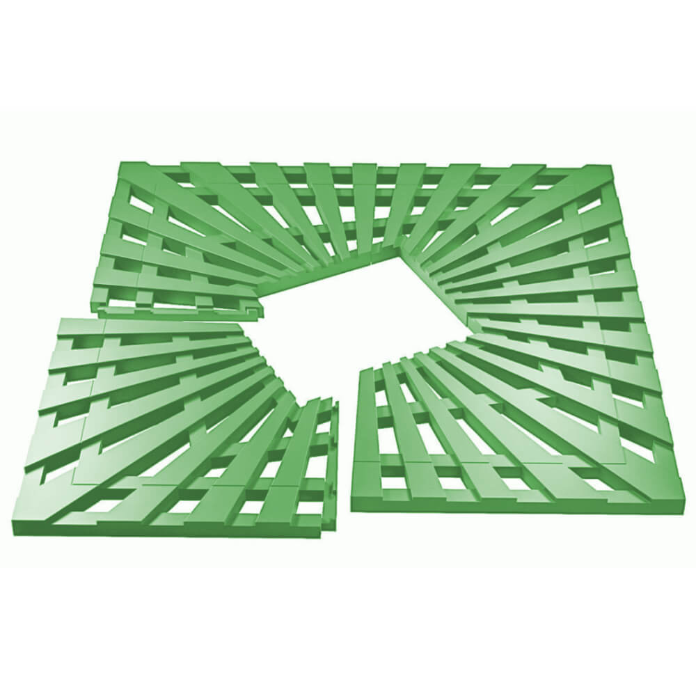 Приствольная решетка для дерева ZKING ATMOSPHERE 1.2х1.2м Зеленая в Солнечногорске фото