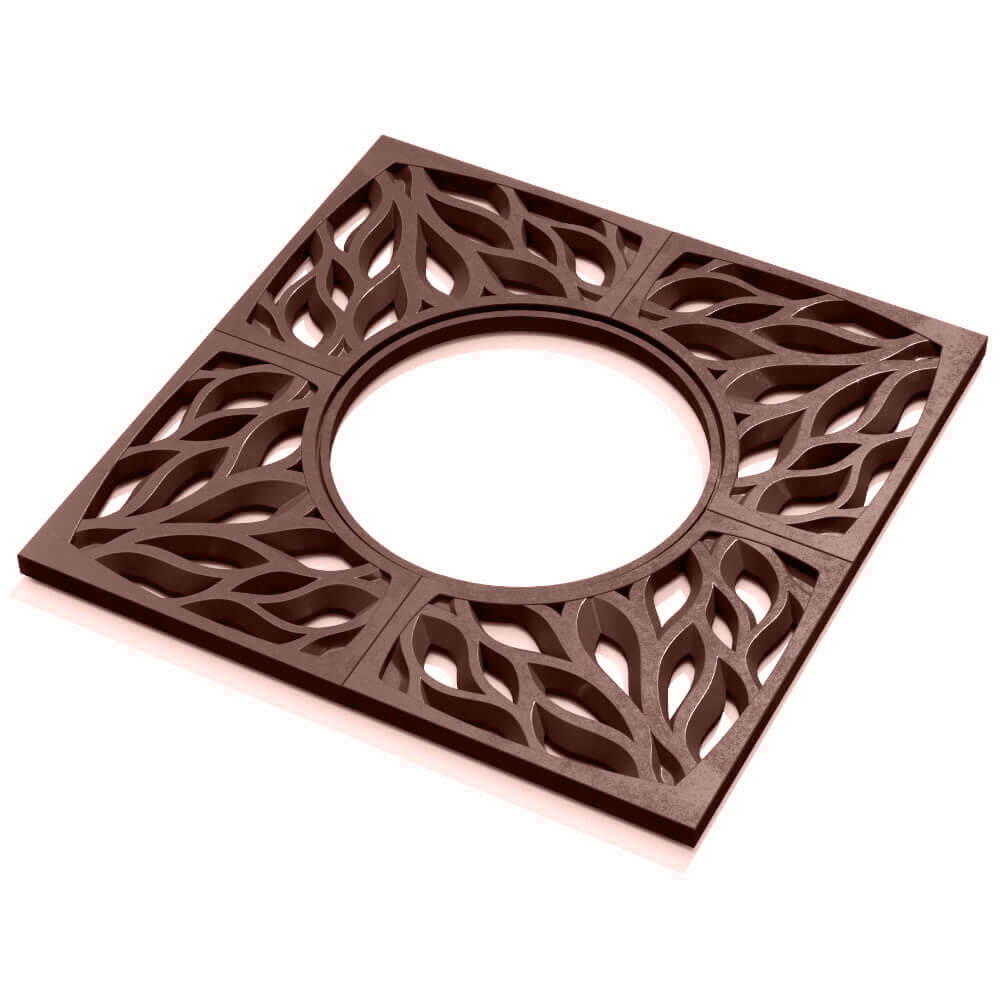 Приствольная решетка для дерева ZKING CRUST 1.2х1.2м Коричневая в Солнечногорске фото