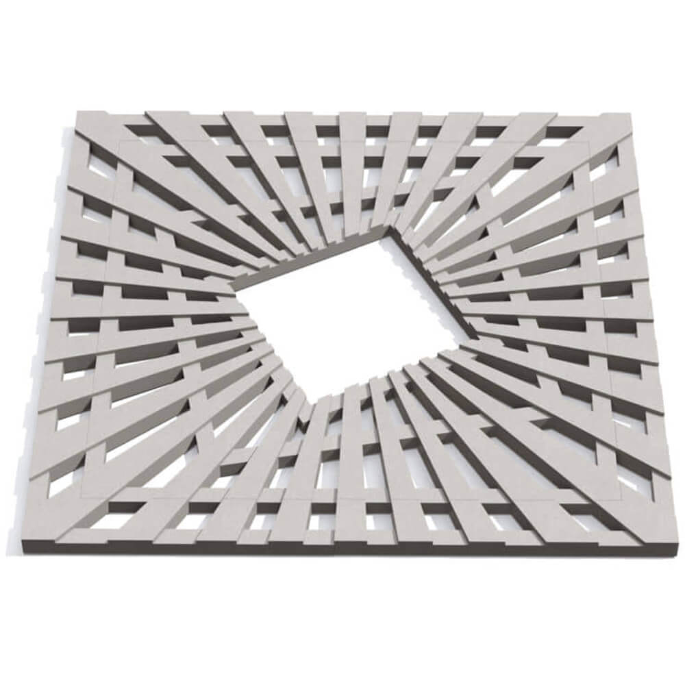 Приствольная решетка для дерева ZKING ATMOSPHERE 1.2х1.2м Бежевая Солнечногорск фото