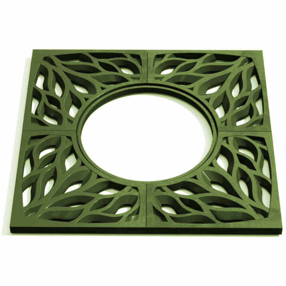 Приствольная решетка для дерева ZKING CRUST 1.2х1.2м Зеленая Солнечногорск фото