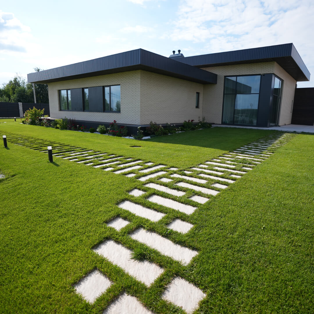 Шаговая плита STONE Светлая Галька 990х330х55мм в Солнечногорске фото