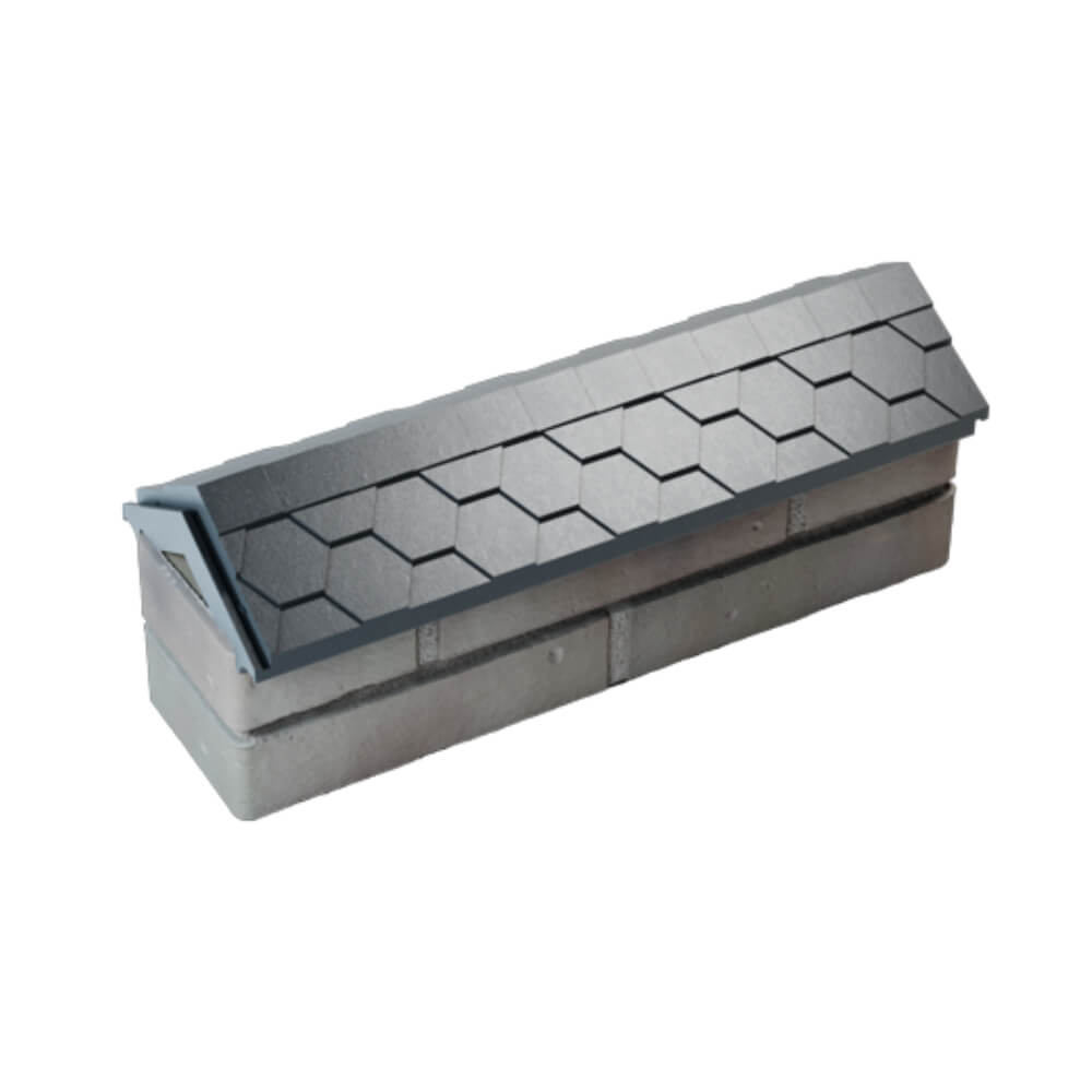 Парапет Zking Эверест Серый с посадкой на 0.5 кирпича (130мм) в Солнечногорске фото